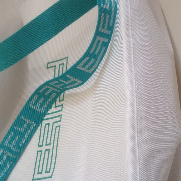 EFFY Brand Cheetah Logo Canvas/Nylon Tote - Picture 4 of 11